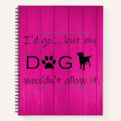Mijn hond zou het geen Notitieboek toestaan - Mage (Voorkant)