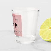 Mijn hond zou het geen warm glas toestaan. (Rechts)