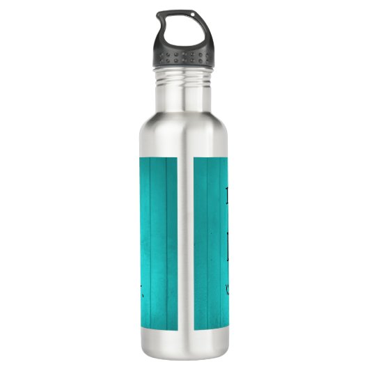 Mijn hond zou het geen waterfles toestaan - Blauwg Waterfles (Achterkant)