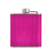 Mijn hond zou het niet laten flesje - magenta heupfles (Achterkant)