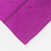 Mijn hond zou het niet toestaan, Paars. Fleece Deken (Hoek)