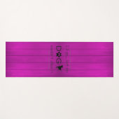 Mijn hond zou het niet toestaan Yoga Mat - Paars (Voorkant (horizontaal))