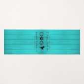 Mijn hond zou het Yoga Mat niet toestaan - Blauwgr (Voorkant (horizontaal))