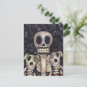 Mijn honden en ik briefkaart (Staand voorkant)