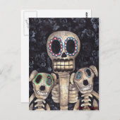 Mijn honden en ik briefkaart (Voorkant / Achterkant)