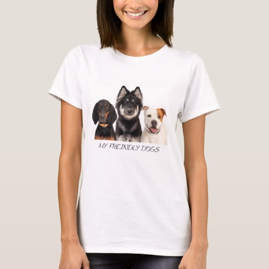 Mijn honden t-shirt (Voorkant)