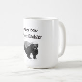 Mijn Honey Badger Koffiemok (Voorkant rechts)