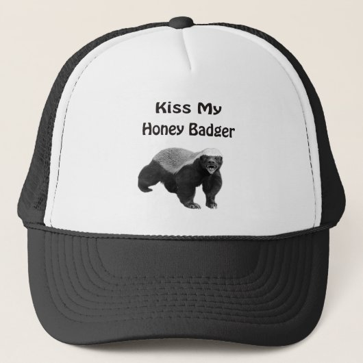 Mijn Honey Badger Trucker Pet (Voorkant)