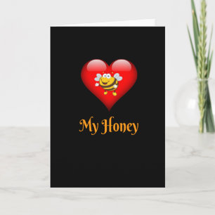 Mijn Honing Red De Bijen Cadeau Kaart
