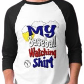 Mijn honkbal kijsshirt t-shirt