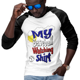 Mijn honkbal kijsshirt t-shirt