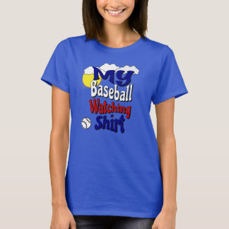 Mijn honkbal kijsshirt t-shirt