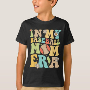 Mijn honkbal mam era grappig honkbal mama moeders t-shirt