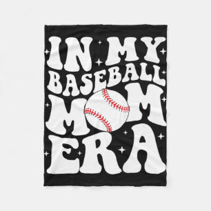 Mijn honkbalmoeder tijdperk Honkbal Mama Game Day Fleece Deken