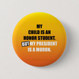 Mijn Honorstudent is... Ronde Button 5,7 Cm