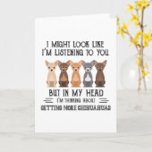 Mijn hoofd denk ik aan meer Chihuahuas. Kaart (Gele Bloem)