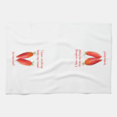 Mijn hoofd tot mam-Toes Vegetable Funny Kitchen To Theedoek (Horizontaal)