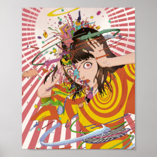 Mijn hoofd zit vol met flik. poster