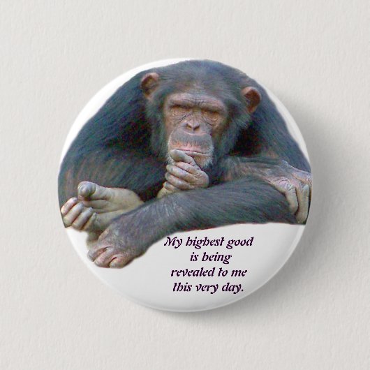 Mijn hoogste Good_ Button_by Elenne Boothe Ronde Button 5,7 Cm (Voorkant)