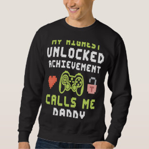 Mijn hoogste onvergrendelde prestatie noemt me pap trui