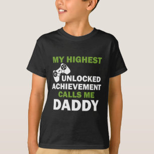 Mijn hoogste vrijgespeelde prestatie noemt me papa t-shirt