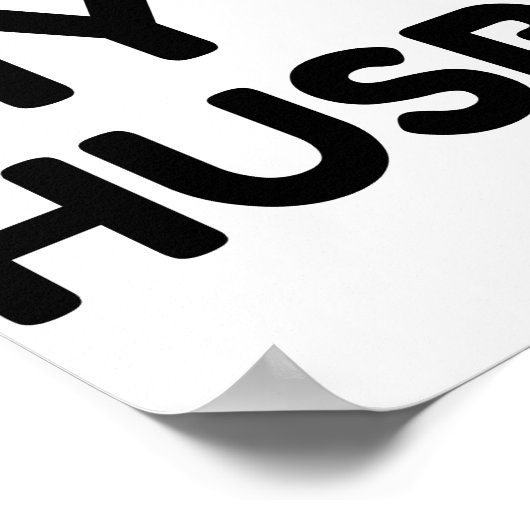 MIJN HOOGTE HOOR IK HOU VAN POSTER (Hoek)