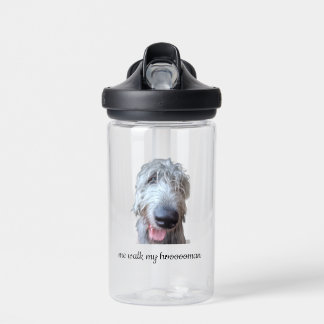 Mijn Hooooomane Ierse Wolfshond Uitlaten Waterfles