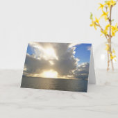 Mijn hoop komt uit hem… kaart (Gele Bloem)