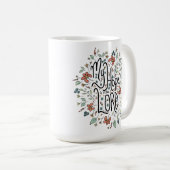 Mijn hoop ligt in de LORD-Mok Koffiemok (Voorkant rechts)