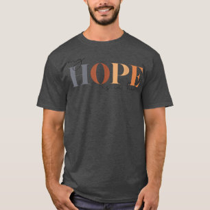 Mijn hoop ligt in hem Jezus Christelijke boho... g T-shirt
