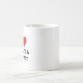 Mijn hoort bij een data-analist  koffiemok (Center)