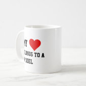 Mijn hoort bij een model koffiemok (Voorkant links)