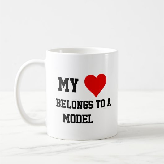 Mijn hoort bij een model koffiemok (Links)