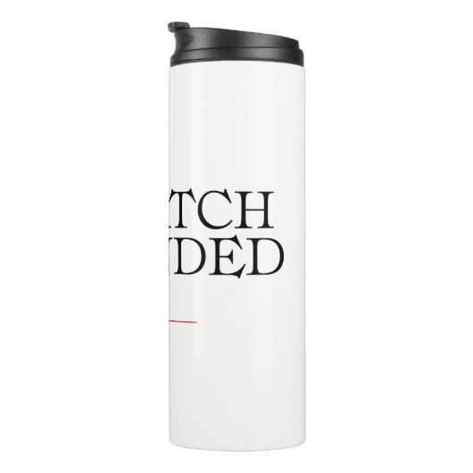 Mijn horloge is afgelopen thermosbeker (Geroteerd rechts)