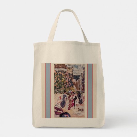 Mijn Horsey Renoir stijl Tote Bag (Achterkant)