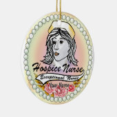 Mijn hospice verpleegkundige keramisch ornament (Rechts)