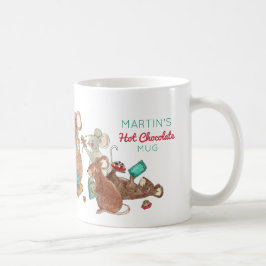 Mijn Hot Chocolate-kerstmuizen Koffiemok