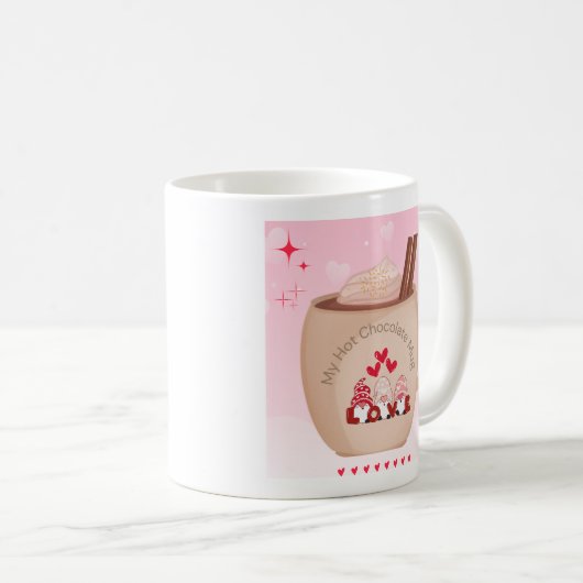 Mijn Hot Chocolate Mok (Voorkant rechts)