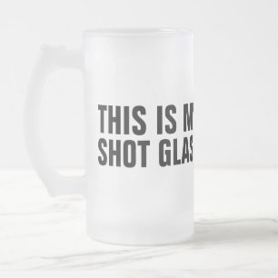 Mijn hot Glass Matglas Bierpul