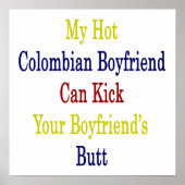 Mijn hotColombiaanse boyvriend kan je vriend vermo Poster (Voorkant)