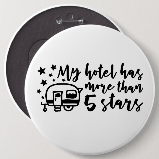 Mijn hotel heeft meer dan 5 sterren Button (Voorkant /achterkant)