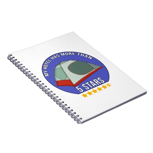 Mijn hotel heeft meer dan 5 sterren notitieboek (Rechterzijde)