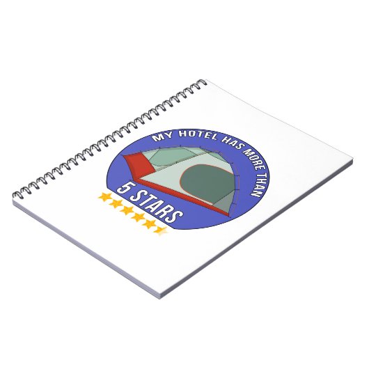 Mijn hotel heeft meer dan 5 sterren notitieboek (Linkerzijde)