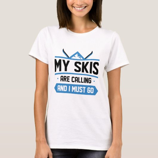 Mijn huid roept en ik moet gaan t-shirt (Voorkant)