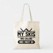 Mijn huid roept en ik moet gaan tote bag (Achterkant)