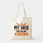 Mijn huid roept en ik moet gaan tote bag (Achterkant)