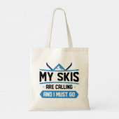 Mijn huid roept en ik moet gaan tote bag (Achterkant)