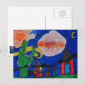 Mijn huis briefkaart (Voorkant / Achterkant)