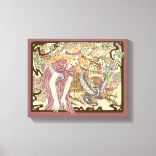 Mijn huis canvas afdruk