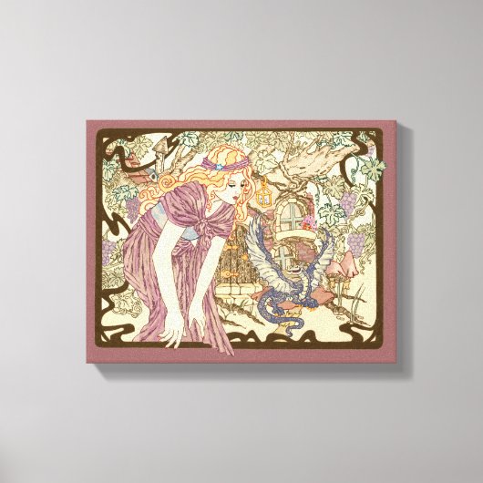 Mijn huis canvas afdruk (Voorkant)